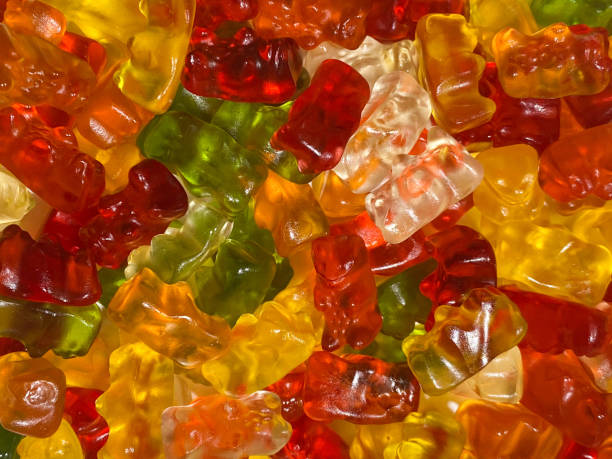 istock Delicious Colorful Gummy Bears Candy 1400576704