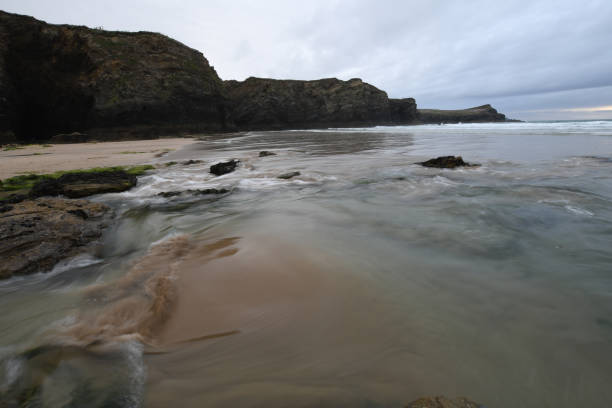 istock Incoming tide Whipsiderry Beach Newquay 1400576707