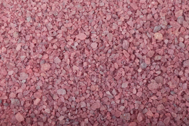 istock Sea bath salt with lavender extract, close-up. Natural background, design element, copy space 1400578633