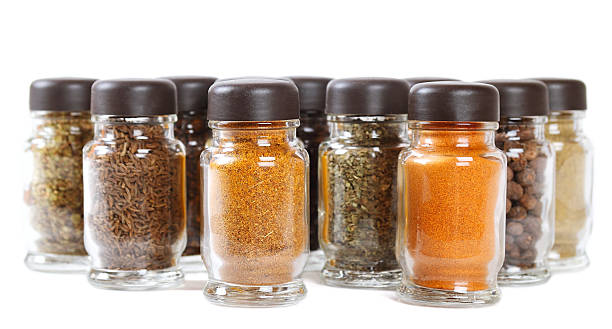 istock Bottles with seasonings 140057903
