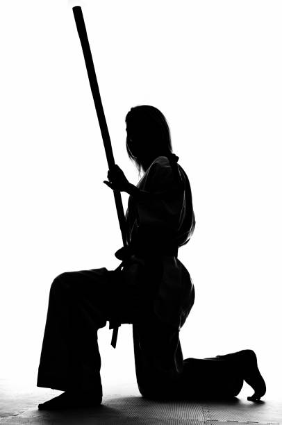 istock Martial Arts Bo Staff 1400585743
