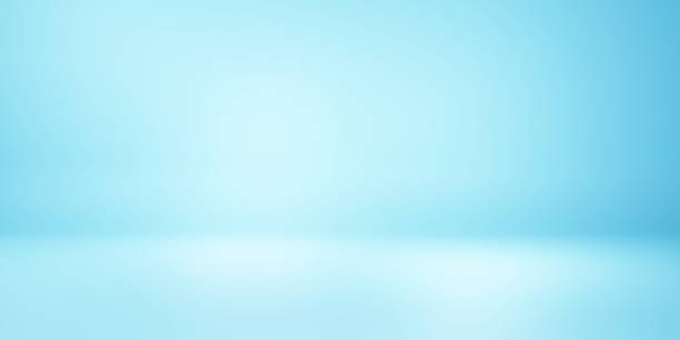 istock 3d rendering of empty blue abstract bright minimal background. Summer concept. Scene for advertising, cosmetic ads, show, technology, business, banner, food, fashion. Illustration. Product display 1400596540