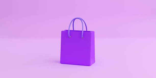 istock Realistic paper shopping bag. 1400605302