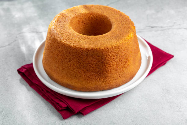 istock Delicious cornmeal cake, traditional Brazilian cake. 1400612809