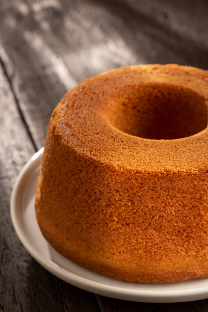 istock Delicious cornmeal cake, traditional Brazilian cake. 1400612841