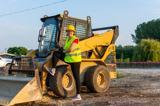 istock Portrait of female project manager on construction site 1400613253