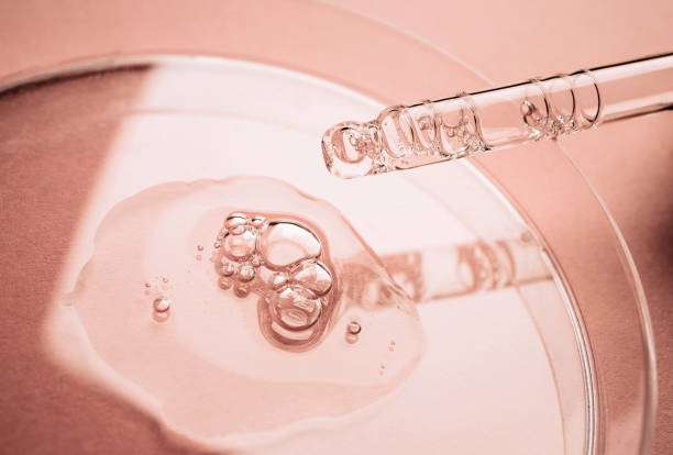 istock Pipette close-up on a beige background 1400614222
