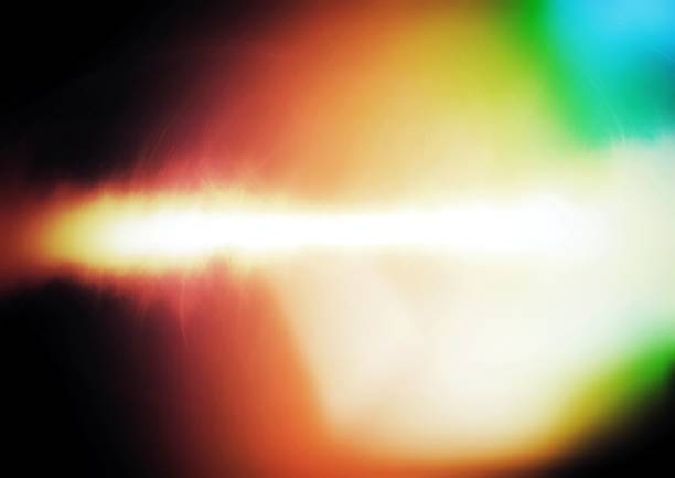istock 3D illustration of orange rays 1400614290