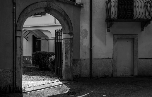 glimpse of the streets of Viggiù