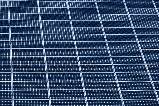 Solar panels for energy regeneration
