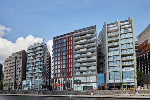 istock Modern waterfront architecture Oosterdokskade, Amsterdam 1400634827