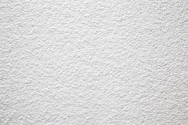 white Micro cellular plastic foam background. Polystyrene foam white Polystyrene foam background cork material stock pictures, royalty-free photos & images