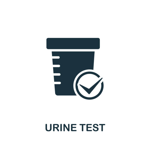 Urine Test icon. Simple illustration from medical equipment collection. Creative Urine Test icon for web design, templates, infographics and more Urine Test icon. Simple illustration from medical equipment collection. Creative Urine Test icon for web design, templates, infographics and more. coil tubing stock illustrations