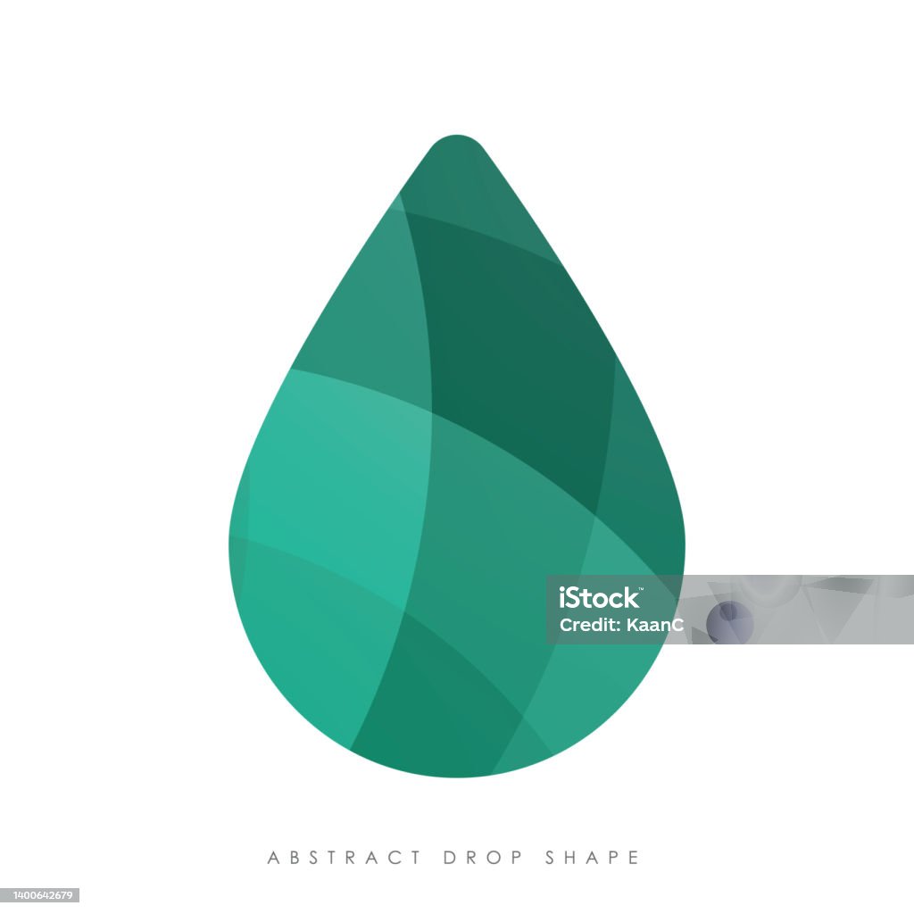 Drop Shape Vector Abstract Drop Shape Vector Stock Illustration Stock Illustration ...