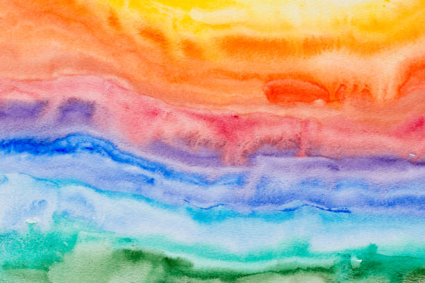 istock rainbow colors watercolor painted background texture 1400644685