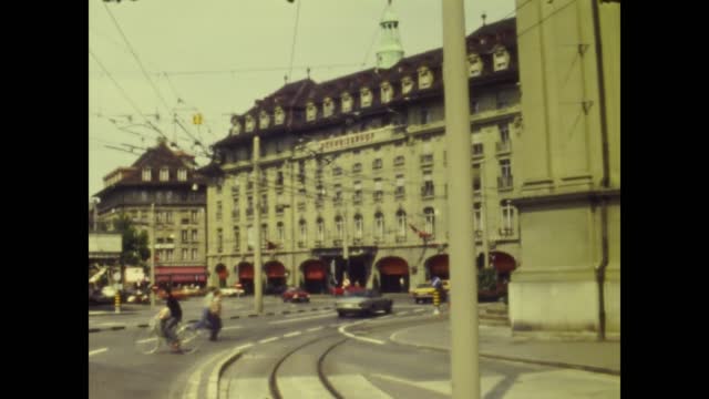 Switzerland 1975, View of Bern in 70's