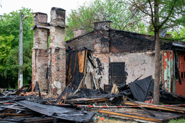 istock ruins of a building after a fire 1400649781