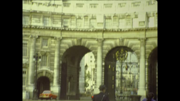 United Kingdom 1977, London street scene in 70's