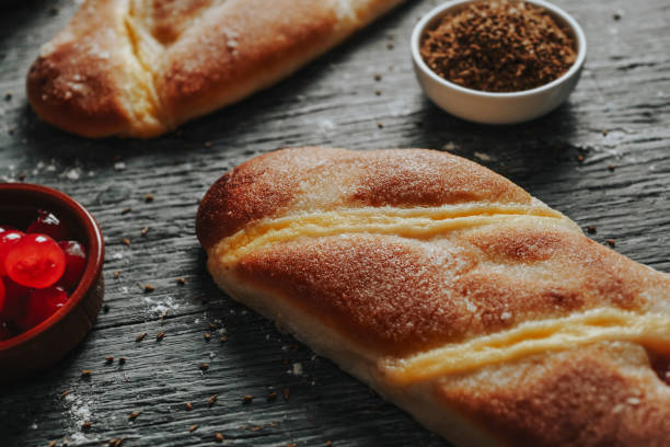 istock some catalan coca de sant joan cakes on a table 1400651290
