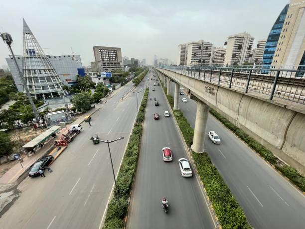 istock cityscape of gurgaon Haryana 1400652275