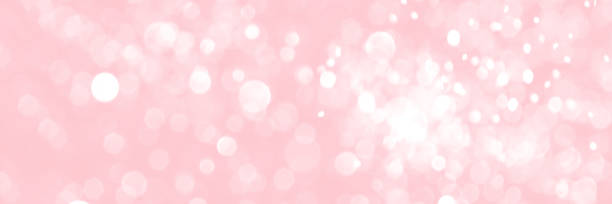 istock Pink sparkling glitter bokeh background banner 1400655225