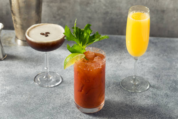 istock Cold Boozy Brunch Cocktails for Breakfast 1400656478
