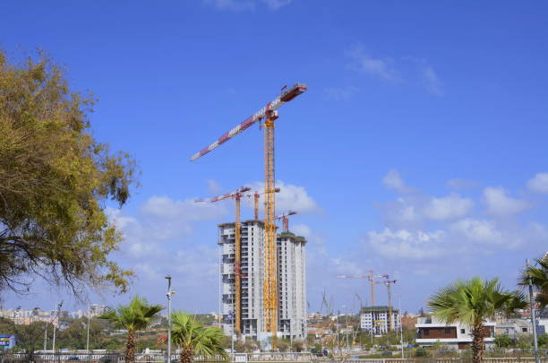 istock High-rise residential buildings under construction. 1400660655