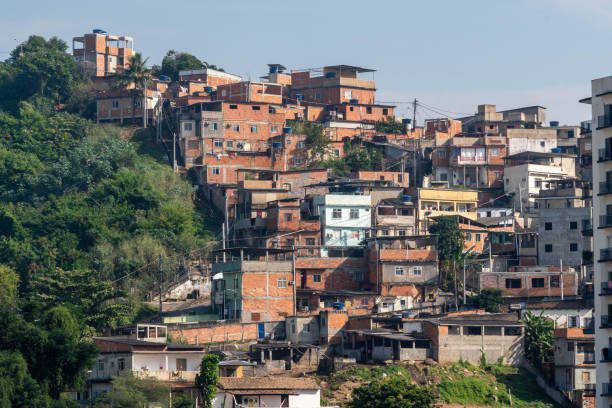 istock image of a needy community in Rio de Janeiro - favela 1400673392