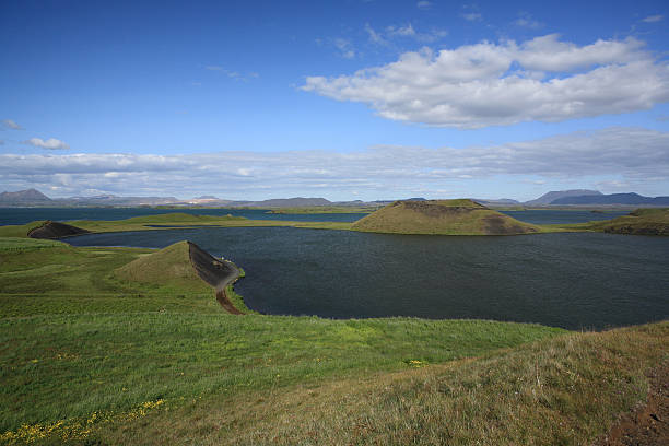 istock Pseudo craters at Myvatn, Iceland 140067419