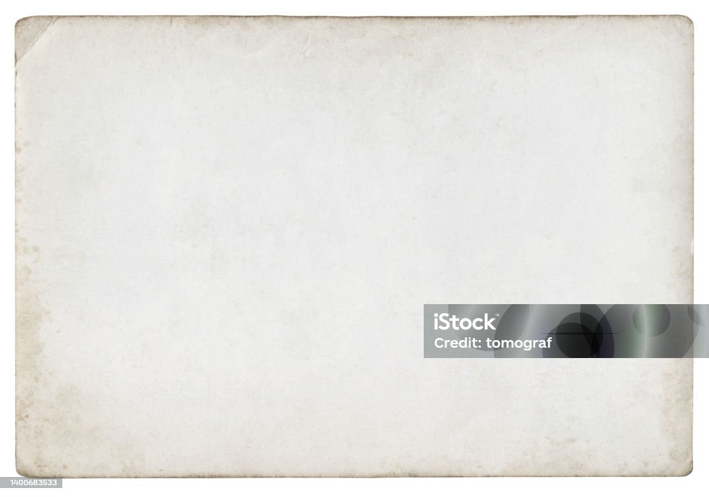 Vintage Paper Background isolated Vintage Paper isolated (clipping path included) Paper Stock Photo