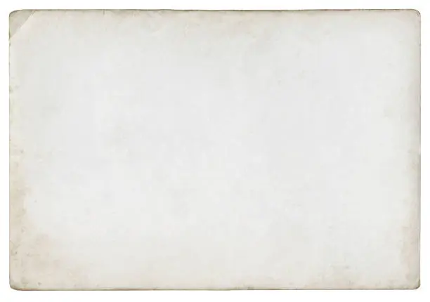 Photo of Vintage Paper Background isolated