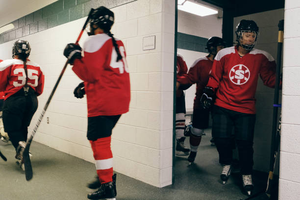 istock Women's Hockey Team 1400688907
