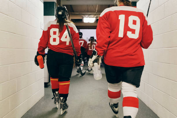 istock Women's Hockey Team 1400688937