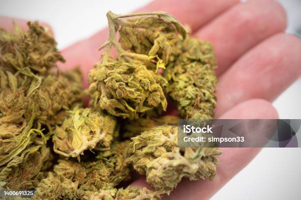 Medical Marijuana Cannabis Hemp Therapy Stock Photo - Download Image Now - Brown, Cannabis - Narcotic, Addiction
