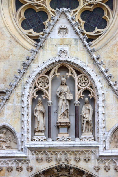istock Cathedral in Zagreb, Croatia 1400696423