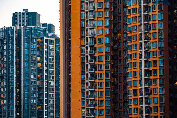 istock Residential building in Hong Kong 1400698879