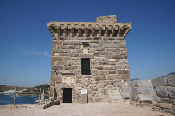 istock Tower in Bodrum Castle, Mugla, Turkey 1400698893
