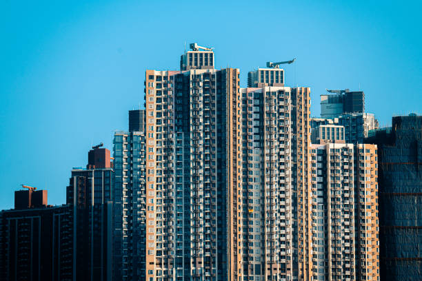 istock Residential building in Hong Kong 1400699511