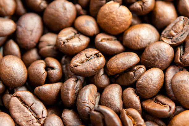 istock Roasted Coffee Beans background, Brown coffee beans for can be used as a background 1400700567