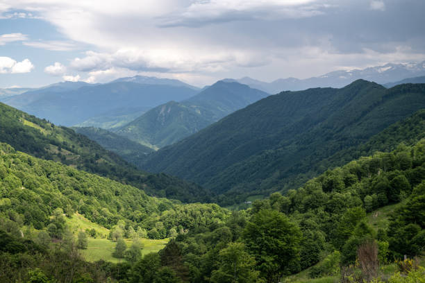 istock Mountain landscape in Ariege Pyrenees France 1400706132
