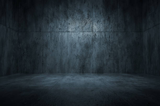 istock Grunge abstract room with urban metallic background. 3d rendering 1400711842
