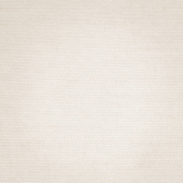 istock Cotton silk natural blended fabric wallpaper texture background in light pastel pale white beige cream color 1400712489