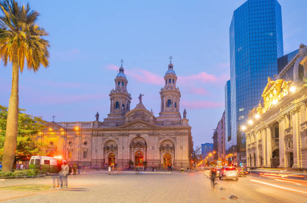 istock Plaza de las Armas square in Santiago Chile 1400712894