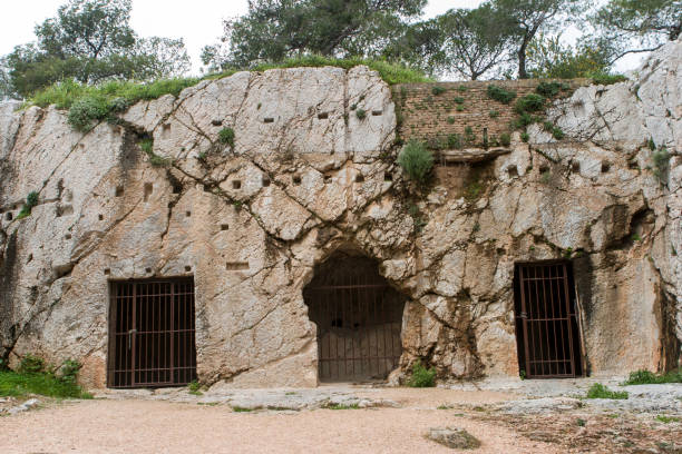 istock Socrates' Prison in Athens, Greece 1400727584