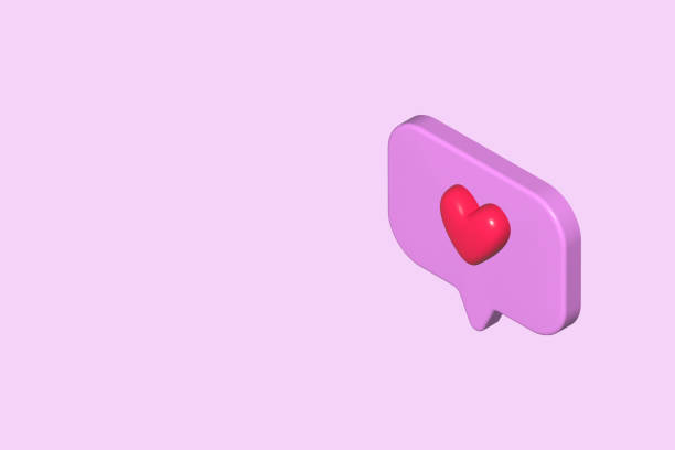 istock Social network icon on  pink background 1400755792
