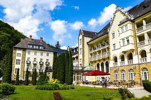 Miskolc, Hungary, May 20, 2019 Castle Hotel Palace in Lillafured Miskolc
