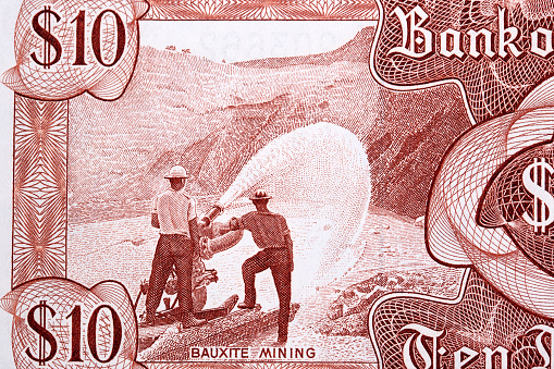 Bauxite mining from Guyanese money - Dollars