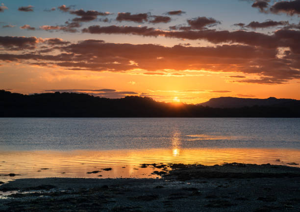 istock Sunset over Airds Bay, Loch Etive, Scotland 1400766331