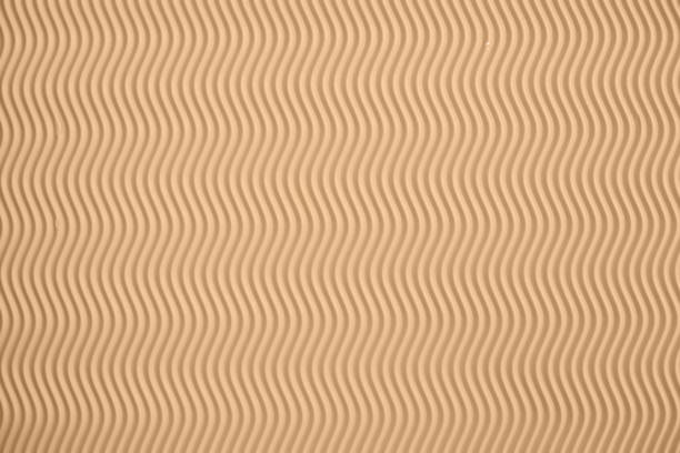 istock Beige background with wavy texture. Perfect background for your design 1400769497