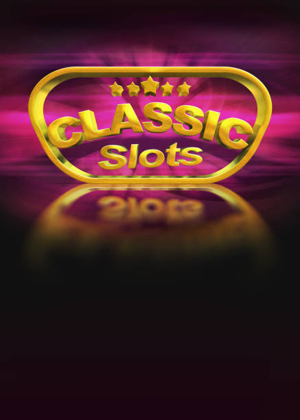 istock Classic slots journey gold 3D letters on a black background. For games on a smartphone and slot machines or casinos. Used for advertising or as a call to action. 3D illustration 1400776478
